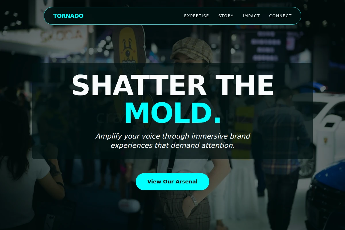 Tornado Brand Activation